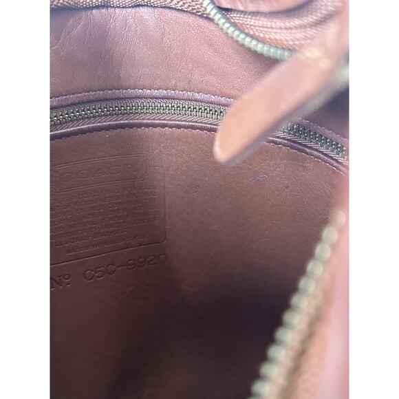 Vintage 90s COACH Becket Crescent Hobo Bag 9920 Shoulder Bag Purse Leather Read! - Picture 13 of 16